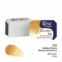 Farby akwarelowe Rosa Gallery szalka 2,5 ml – Golden Ochre panvička
