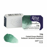 Farby akwarelowe Rosa Gallery szalka 2,5 ml – Cobalt Green Medium panvička