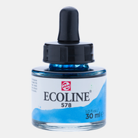 Farba akwarelowa Ecoline 30 ml – Sky Blue Cyan