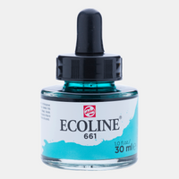 Farba akwarelowa Ecoline 30 ml – Turquoise Green