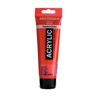 Farba akrylowa Amsterdam Standart Series 120 ml – Pyrrole Red