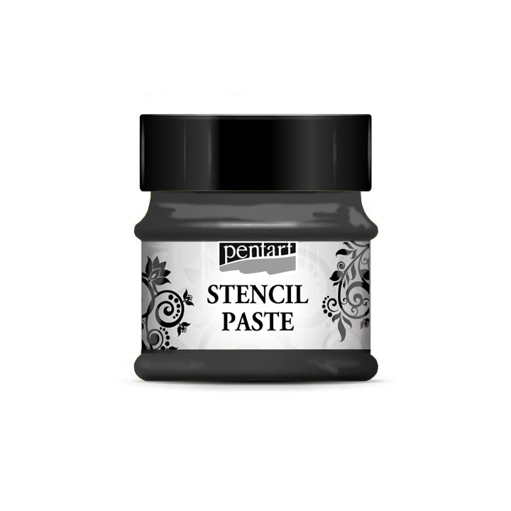 Pasta szablonowa metaliczna 50ml Stencil paste Pentart | różne kolory