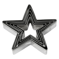 Zestaw wykrawaczy - 5 szt. | różne kształty