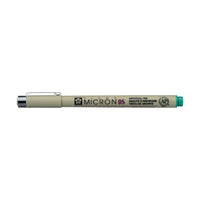 Cienkopisy Sakura Pigma Micron 05 0,45 mm – zestaw 6 kolorów – Zielony