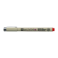 Cienkopisy Sakura Pigma Micron 05 0,45 mm – zestaw 6 kolorów – Czerwony