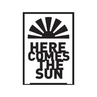 Samoprzylepny szablon Here comes the sun A5 | Artmie