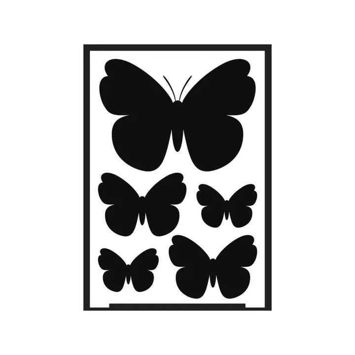 Samoprzylepny szablon Motyle A5 | Artmie