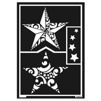 Samoprzylepny szablon poinsecja A5 | Artmie