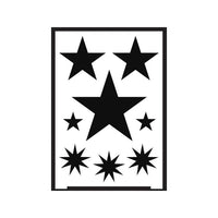 Samoprzylepny szablon Star A5 | Artmie