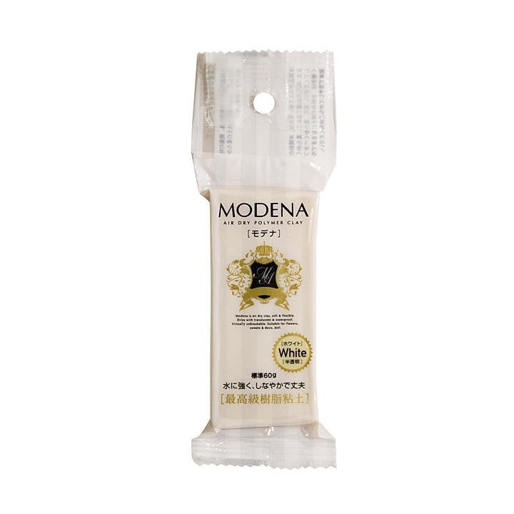 Samoutwardzalna glinka do modelowania Modena Padico 60g - biała | Artmie