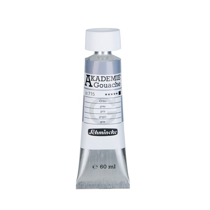 Farby gwaszowe Schmincke Akademie w tubce 60 ml – 715 szara