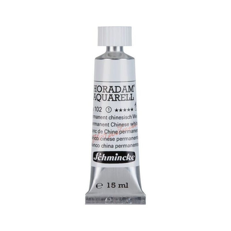 Schmincke Horadam farba akwarelowa w tubce 15 ml - Onetz – 102 Biel chińska trwała