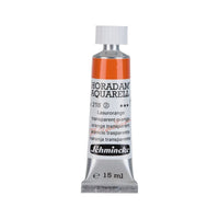 Schmincke Horadam farba akwarelowa w tubce 15 ml - Onetz – 218 Oranż transparentny