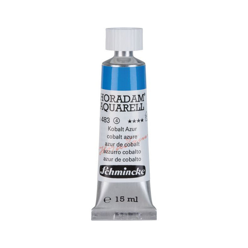 Schmincke Horadam farba akwarelowa w tubce 15 ml - Onetz – 483 Lazur kobaltowy