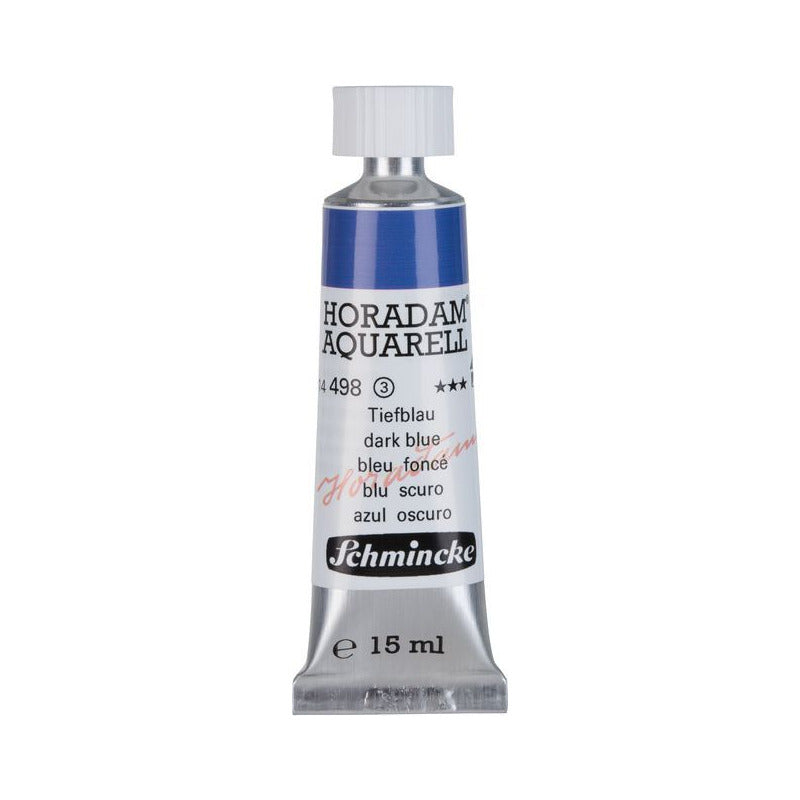 Schmincke Horadam farba akwarelowa w tubce 15 ml - Onetz – 498 Ciemnoniebieski