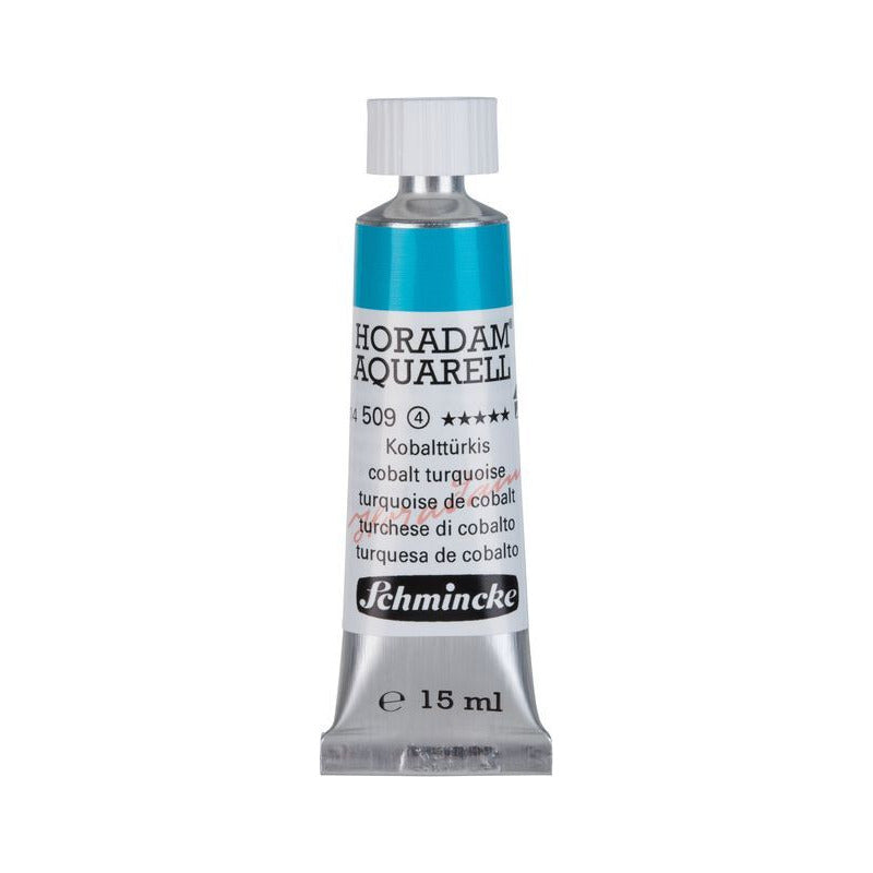 Schmincke Horadam farba akwarelowa w tubce 15 ml - Onetz – 509 Turkus kobaltowy