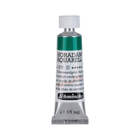Schmincke Horadam farba akwarelowa w tubce 15 ml - Onetz – 511 Zieleń tlenkowa chromowa brylantowa