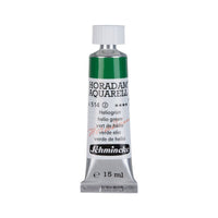 Schmincke Horadam farba akwarelowa w tubce 15 ml - Onetz – 514 Helio zielony