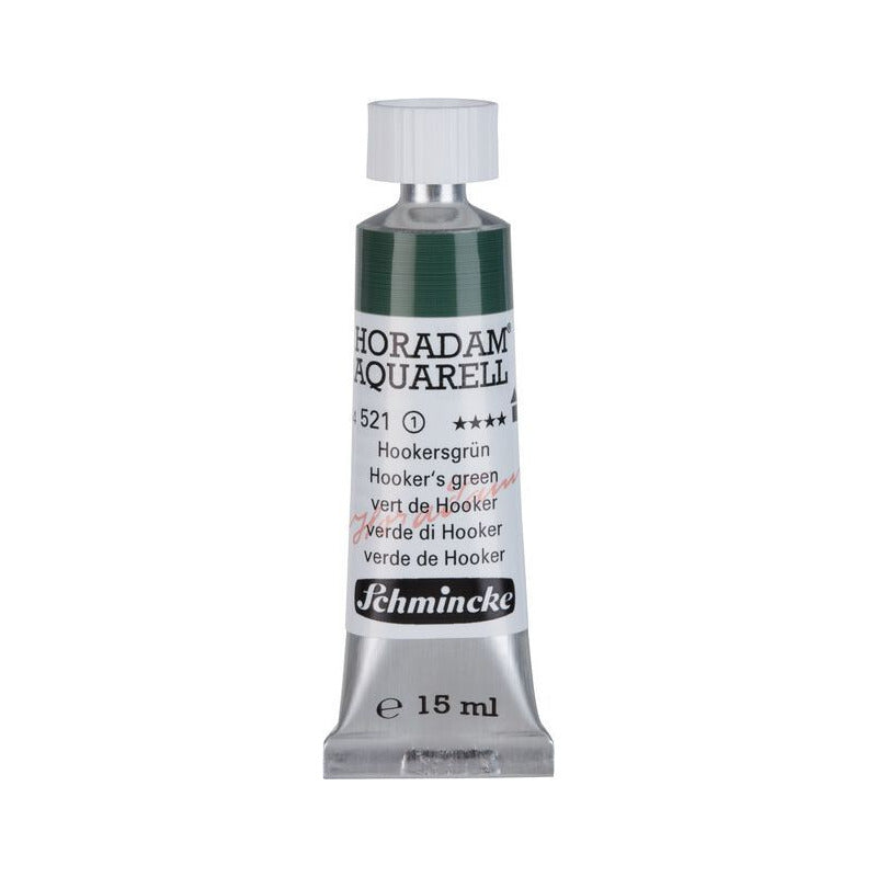 Schmincke Horadam farba akwarelowa w tubce 15 ml - Onetz – 521 Zieleń Hookera