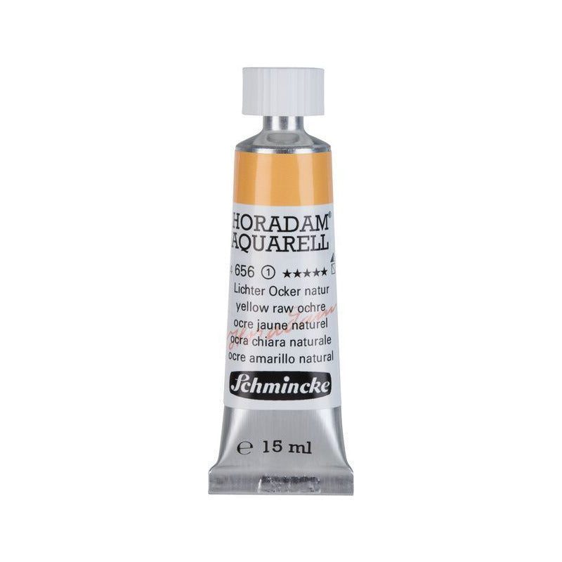 Schmincke Horadam farba akwarelowa w tubce 15 ml - Onetz – 656 Ochra żółta naturalna
