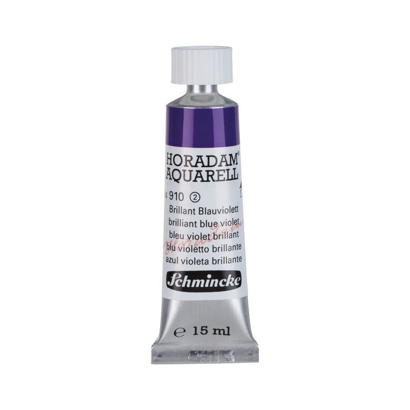 Schmincke Horadam farba akwarelowa w tubce 15 ml - Onetz – 910 Brylantowy błękitno-fioletowy