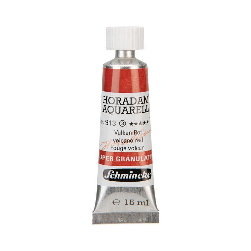 Schmincke Horadam farba akwarelowa w tubce 15 ml - Onetz – 913 Czerwień wulkaniczna