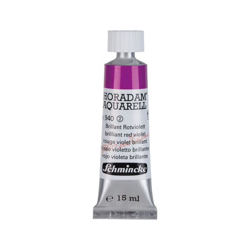 Schmincke Horadam farba akwarelowa w tubce 15 ml - Onetz – 940 Brylantowy czerwono-fioletowy
