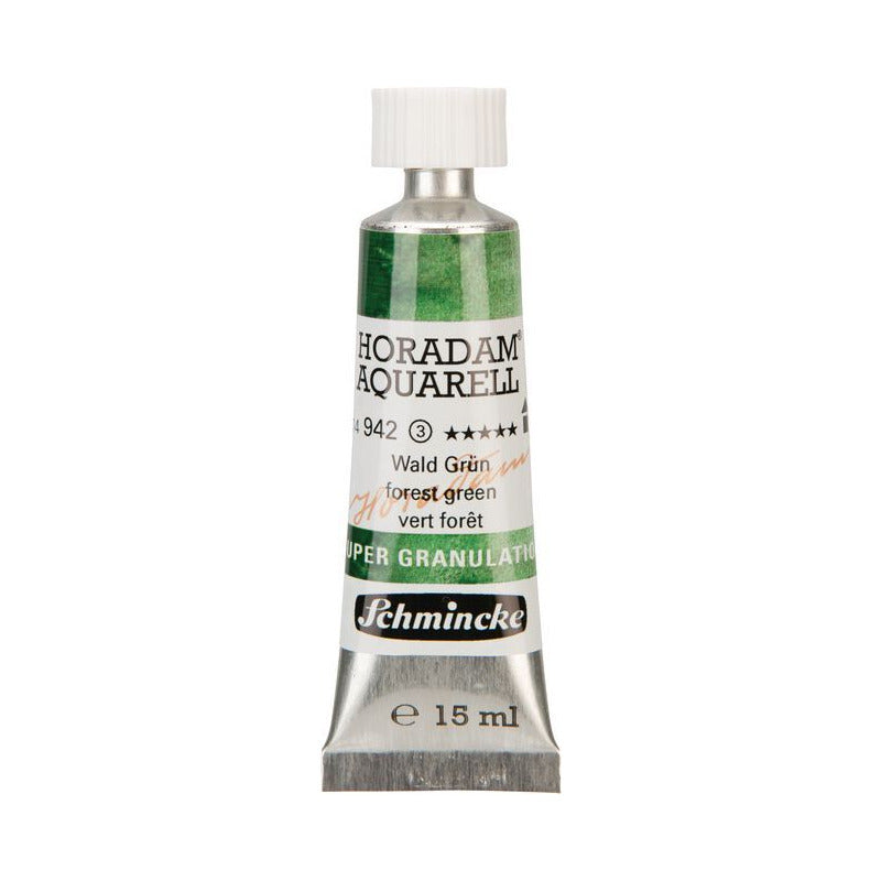 Schmincke Horadam farba akwarelowa w tubce 15 ml - Onetz – 942 Zieleń leśna