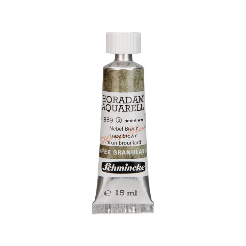 Schmincke Horadam farba akwarelowa w tubce 15 ml - Onetz – 969 Brąz mglisty