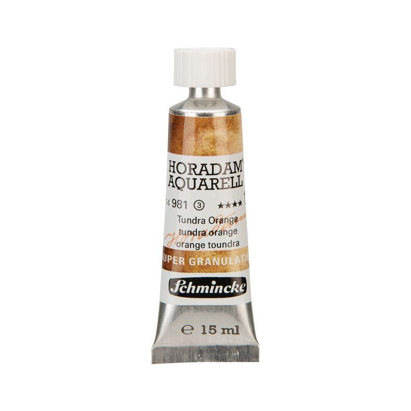 Schmincke Horadam farba akwarelowa w tubce 15 ml - Onetz – 981 Tundra pomarańczowy