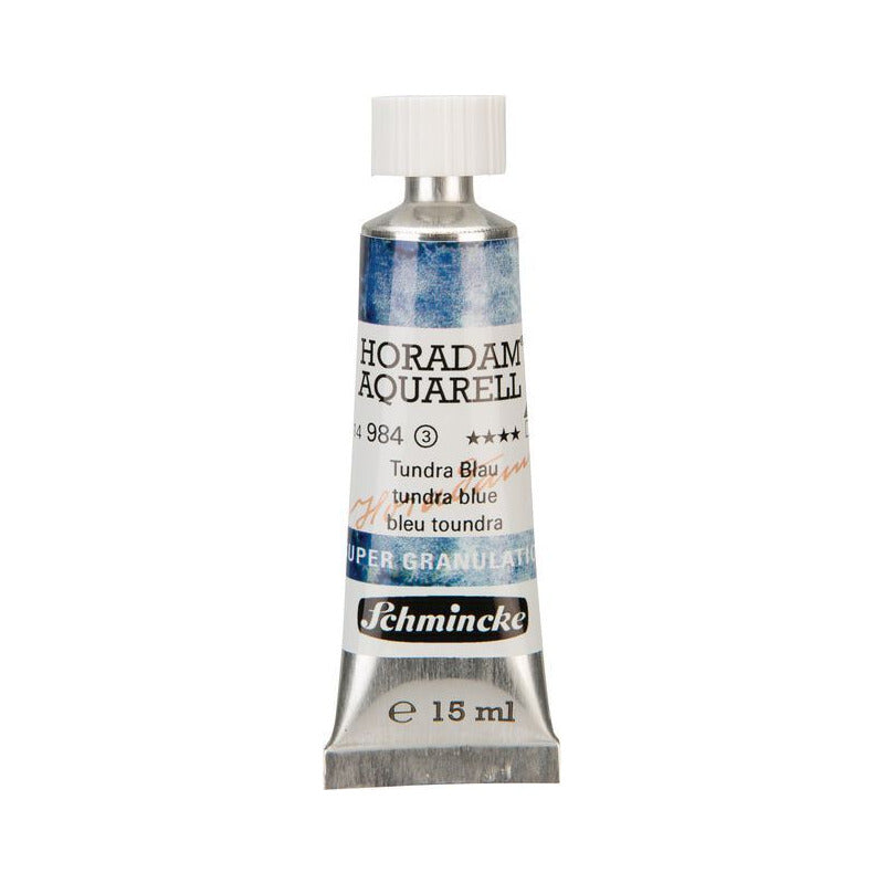 Schmincke Horadam farba akwarelowa w tubce 15 ml - Onetz – 984 Tundra niebieski