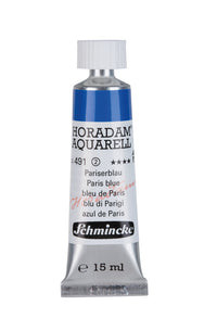 Schmincke Horadam farba akwarelowa w tubce 15 ml - Onetz – 491 Błękit paryski
