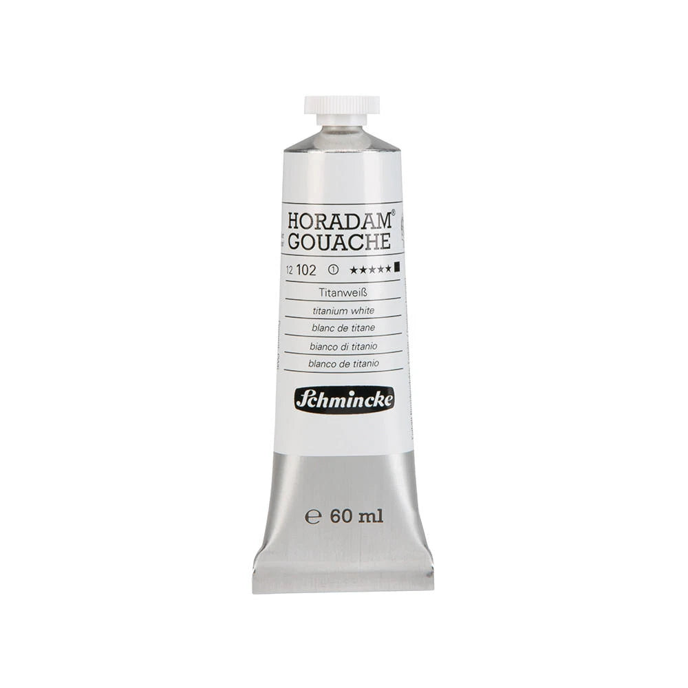 Farba gwasz Schmincke HORADAM Titanium white 60 ml