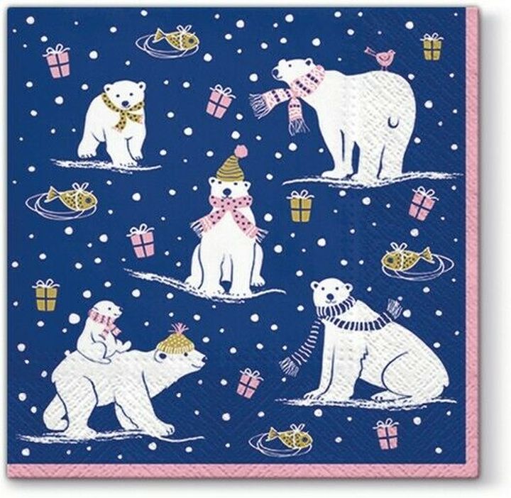 Serwetki do Decoupage Arctic Pack  / 1 szt | Artmie
