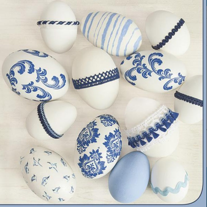 Serwetki do Decoupage Blue Style Easter Eggs  / 1 szt | Artmie