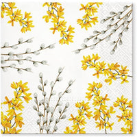 Serwetki do Decoupage Catkins and Forsythia  / 1 szt | Artmie