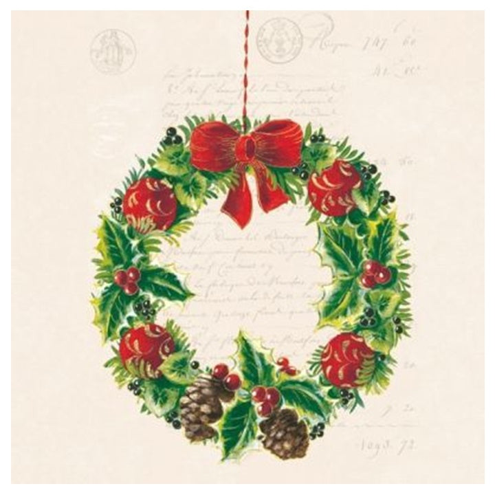Serwetki do Decoupage - Christmas Wreath / 1 szt | Artmie