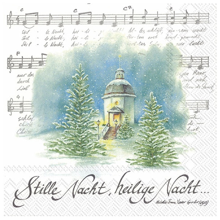 Serwetki do Decoupage - Silent Night  / 1 szt | Artmie