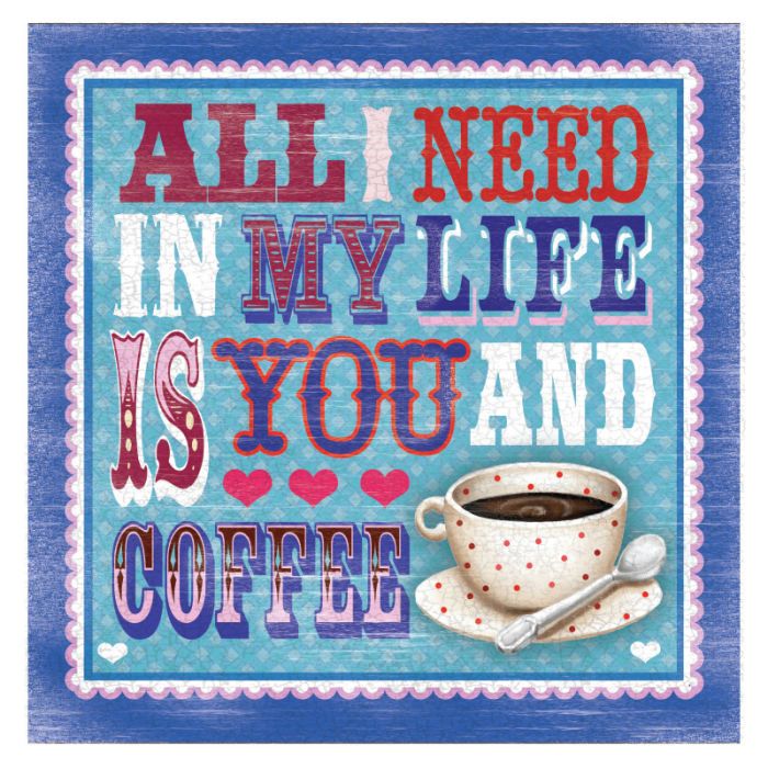 Serwetki do Decoupage - Coffee time / 1 szt | Artmie