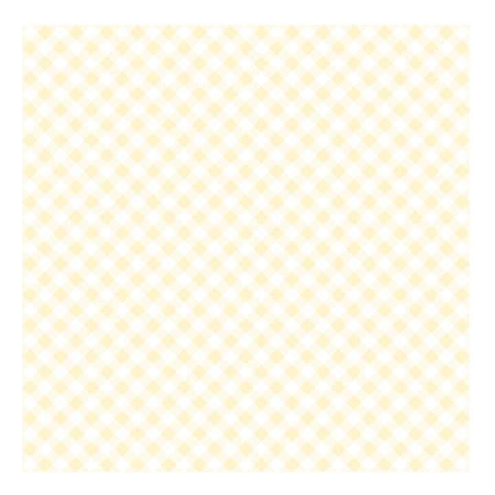 Serwetki do Decoupage Diagonal Cream Check  - 1 szt | Artmie