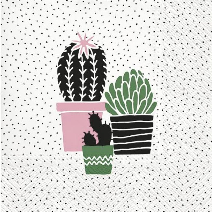 Serwetki do Decoupage - Dots rose - 1 szt | Artmie