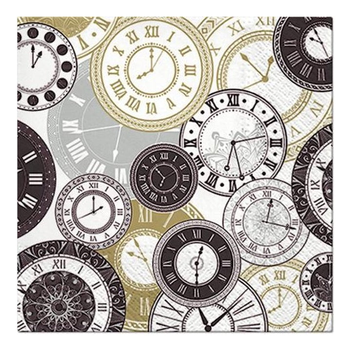Serwetki do Decoupage Twelve oclock / 1 szt | Artmie