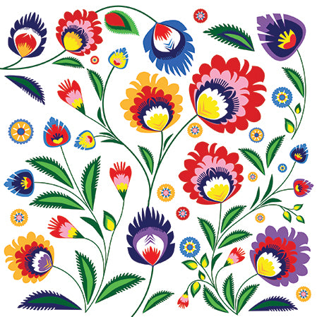 Serwetki do Decoupage - Folk - 1 szt | Artmie