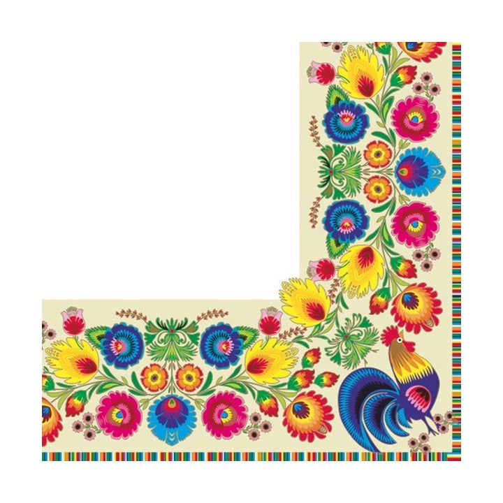 Serwetki do Decoupage - Folk - 1 szt | Artmie
