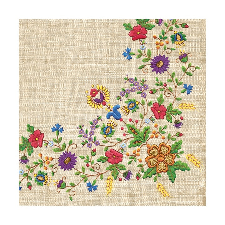 Serwetki do Decoupage - Folk  - 1 szt | Artmie