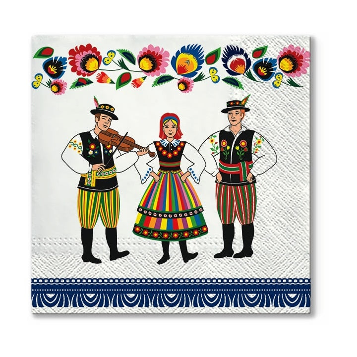 Serwetki do Decoupage - Folk Celebration - 1 szt | Artmie