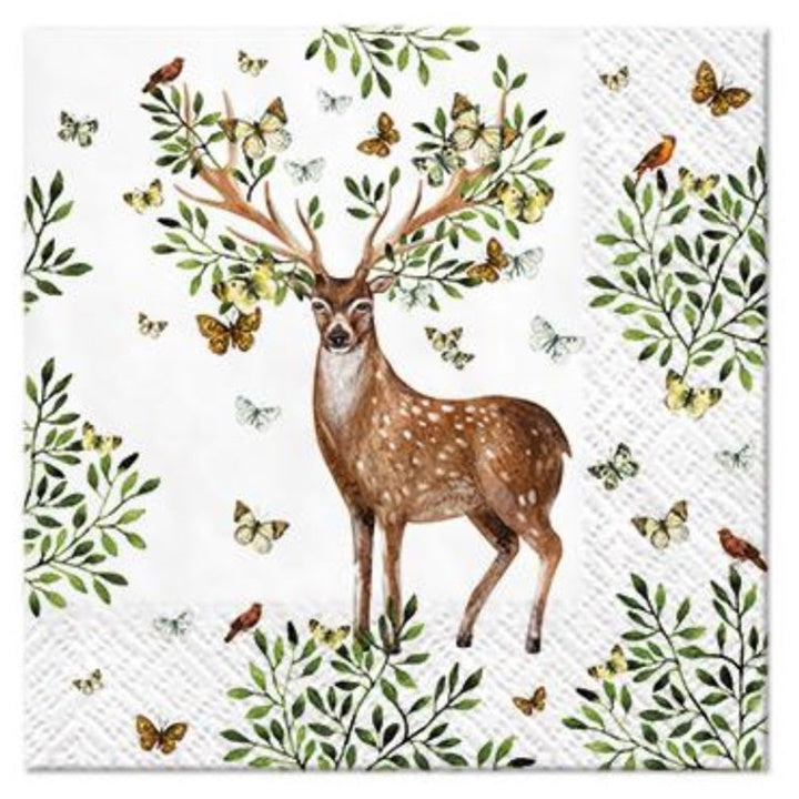 Serwetki do Decoupage Forest Antlers 1 szt | Artmie