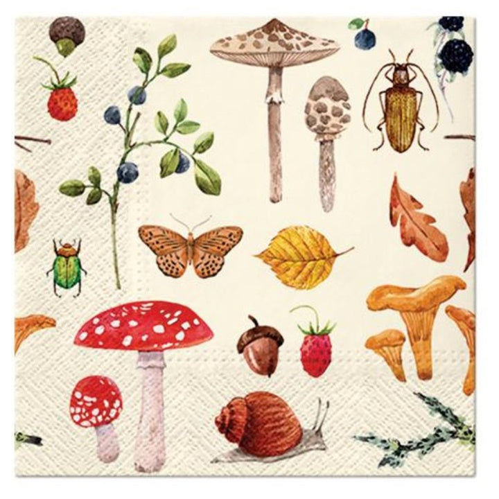 Serwetki do Decoupage Forest Botany  / 1 szt | Artmie