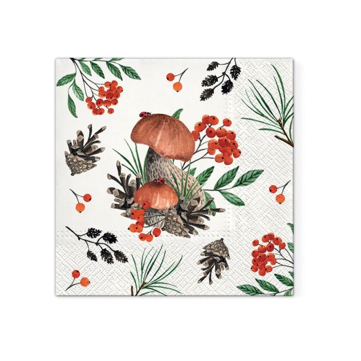 Serwetki do decoupage - Forest Harvest  - 1szt. | Artmie