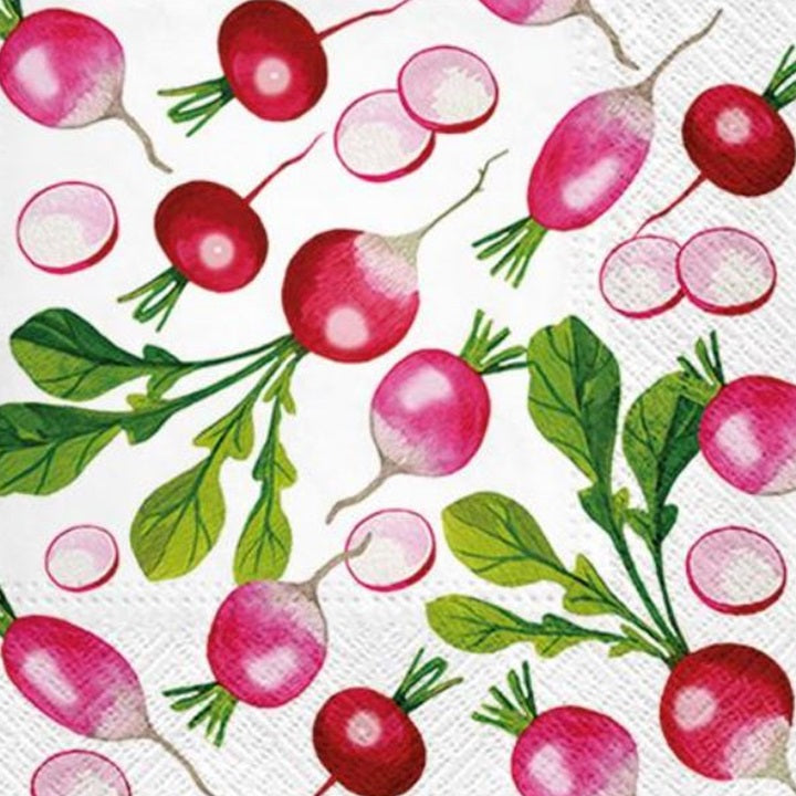 Serwetki do Decoupage - Fresh Radish  / 1 szt | Artmie